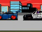 SUPER POLICE CAR ( HIGH-SPEED) CHASE (cartoon Action animation )