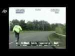 Raw Video: Dramatic crash caught on UK dashcam