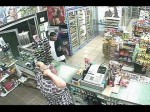 Liquor Store Robbery Captured on Video in Newton