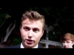 Kenny Wormald at the "Footloose" premiere