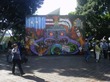 Occupy L.A. Transforms Barricade into Provocative Mural