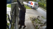 Special Delivery Caught on Tape: FedEx Driver Casually Lobs Fragile Package Over Gate