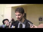 Lakers forward Pau Gasol on training camp