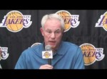 Lakers Coach Mike Brown and Lakers GM Mitch Kupchak on lockout shortened season