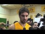 Lakers center Pau Gasol on possibly being traded