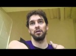 Pau Gasol on Andrew Bynum’s play