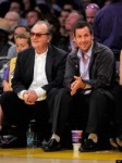 PHOTO: Adam Sandler, Jack Nicholson Catch A Lakers Game