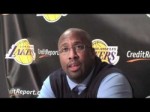 Lakers Coach Mike Brown and Andrew Bynum on Brian Shaw