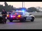 RAW VIDEO: Man Runs Across Expressway to Flee Harlingen Police