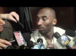 Lakers guard Kobe Bryant on win over Charlotte Bobcats