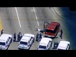 "Raw Video" High Speed Police Car Chase Thru Downtown Dallas,Texas; Suspect Surrenders 4/19/2012