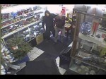 Robbery Suspect Assaulting Elderly Man