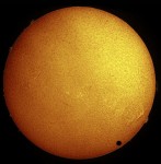 Venus Transit in Hydrogen-Alpha