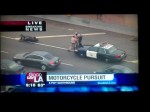 HIGH SPEED Los Angeles Motorcycle CHASE ENDS w/ FACE 2 FACE WITH HIGHWAY PATROL 7/24/2012