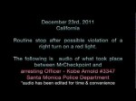 Bad cop caught on tape arresting sober driver MrCheckpoint