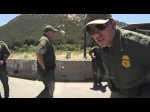 US Border Patrol Break In Driver Window Cam, Pine Valley, California, 31 May 2013