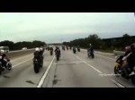 Missouri Police, Sheriff And Highway Patrol Chase 50+ Motorcycles Raw GoPro Video HD