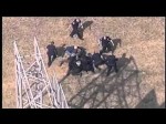 RAW VIDEO: Police chase ends, officers tackle suspect