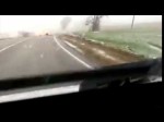 Car in Russia explodes as LIGHTNING allegedly hits it during police chase.[RAW]