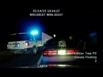 Incredible Video!Dashcam Shows HandCuffed Woman Stealing Police Cruiser Driving 100mph In Chase!