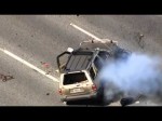 RAW: Dramatic end to California police chase